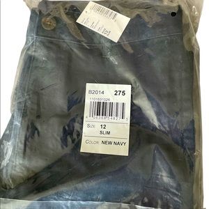 Children’s Place Boy’s Navy Uniform Chinos 12